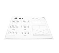 Mano Per Pratica Unghie Tappetino La Della Nail Art Da Allenamento