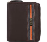 mano Portamonete 'Don Leonardo' marrone scuro / grigio / arancione Donna mano XS-XL marrone scuro / grigio / arancione