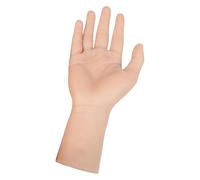 Mano pratica in silicone, modello di mano in pelle finta a grandezza naturale