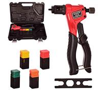 Mano Rivetto Dadi leva Pinza Rivettatrice a Pinza Rivettatrice Professionale 200 mm per rivetti M3 M4 M5 M6 con valigetta