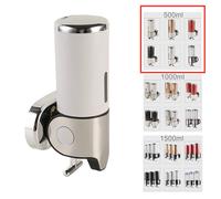 Mano Sapone Shampoo Dispenser Montaggio a Parete Doccia Per Bagno Ufficio Bagno