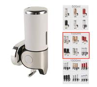 Mano Sapone Shampoo Dispenser Montaggio a Parete Doccia Per Bagno Ufficio Bagno