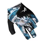 Mano sinistro Messini traspiranti piscina - guanti da biliardo regolabili per le donne | Accessori comodi e resistenti a biliardo Guanti per padre, fidanzato