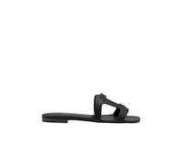 Manolo Blahnik - Grellanuflat Flip-Flops - - Shoes - Donna - Nero - 38 EU