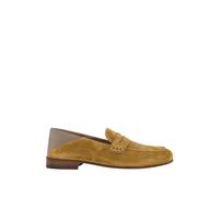 Manolo Blahnik - Mocassini Penny in camoscio marrone - - Shoes - Uomo - Marrone - 42 EU