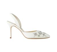 Manolo Blahnik - Ralyne 90 Pumps - - Shoes - Donna - Bianco - 38 EU