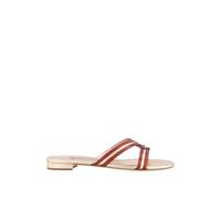 Manolo Blahnik - Sandali in Pelle con Linea Oro - - Shoes - Donna - Rosso - 37 EU
