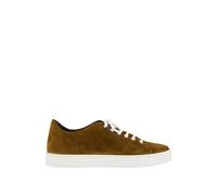 Manolo Blahnik - Sneakers in camoscio marrone a taglio basso - - Shoes - Uomo - Marrone - 43 EU