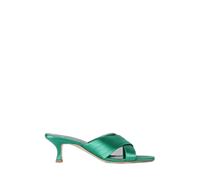 Manolo Blahnik - Vieramul Mule Plissé - - Shoes - Donna - Verde - 40 EU