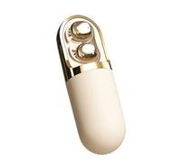 Manolyee Auricolari Wireless - Cuffie a Bassi Vibranti,Ricaricabili USB Impermeabili Invisibili per Pendolarismo Chiamate in Aereo Studio Viaggio Riunioni Ciclismo Sport Escursionismo Allenamento