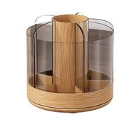 Manolyee Portapennelli per Trucco | Contenitore Acrilico Vintage Con 6 Scomparti,Portapennelli da Trucco per Toeletta - Per Donne, Cosmetici, Rossetto, Profumo, Strumenti di Bellezza, Casa, Camera da