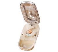 Manolyee Tagliacomprimibili, Tagliatore Per Compresse Piccole E Grandi, Portapillole Organizzato con Contenitore per Viaggio Borse Quotidiane Anziani Animali Domestici