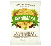 Manomasa Green Lemon & Pink Peppercorn Tortilla Chips 160g