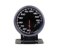 Manometri Auto 60mm,valore del cicalino impostabile,motore passo-passo ad alta velocità,velocità del puntatore veloce,retroilluminazione bianca e arancione,indicatore della temperatura dell'olio