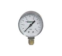 MANOMETRO 10 BAR ATTACCO VERTICALE D.1/4″