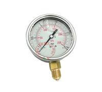 MANOMETRO A BAGNO DI GLICERINA AUTOCLAVE Ø 63 mm 1/4 RADIALE BAR 2,5