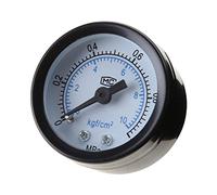 Manometro a bassa pressione con montaggio posteriore da 1/4 di pollice Manometro a prova di rottura per aria olio acqua