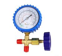 Manometro a basso calibro valvola singola neve per sistemi di condizionamento d'aria automobilistici e domestici 30 per 220 Psi Range Se