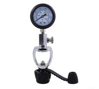 Manometro a cilindro per immersioni 5000 PSI, G5/8 per convertitore valvola YOKE per serbatoi ARA, misuratore analogico protetto in gomma, strumento portatile di controllo pre-immersione