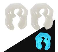 Manometro a clip per tubo flessibile per immersioni a sgancio rapido con compatibilità per tubi di diametro 10 da 16 mm e uso sicuro del gancio (blu luminoso)