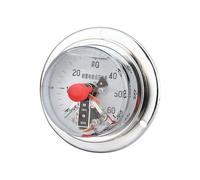 Manometro a contatto elettrico a prova di shock da 60 mm Bordo fascia assiale YNXC60ZT Aiuto magnetico 30VA Limite superiore inferiore Pressione di controllo(Vacuum -0.1-0Mpa)