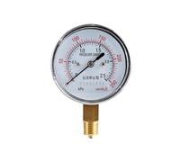 Manometro a membrana, manometro YE-60 for micro bassa pressione a montaggio radiale Misuratore di filettatura M14(0-40kpa)