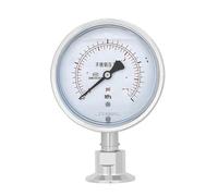 Manometro a membrana sanitaria YTP-100BF installazione rapida 50,5MM(-0.1-0MPA)