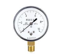 Manometro a membrana YE-60 0-10 kPa, manometro kilopascal, micromanometro for gas combustibile 0-6 kPa(0-10kpa)