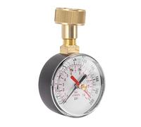 Manometro Acqua, Manometro Universale in Lega di Alluminio e Ferro da 0 a 200 Psi per la Sostituzione, Facile da Installare con Filettatura Tubo Femmina 3/4, Adatto per Liquidi,