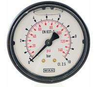 Manometro alla Glicerina Wika Ø 63 mm 0-100