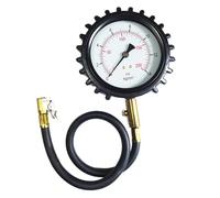 Manometro Analogico Da 4 Pollici 87 PSI 140 PSI 200PSI Manometro Analogico Con Clip Su Misuratore For Pneumatici Da Corsa Con Mandrino Ad Aria Facile Da Usare(0-200 PSI (14 Bar))