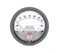 Manometro analogico industriale differenziale con puntatore per misurazioni accurate in camere bianche e applicazioni HVAC (0-300 pa)