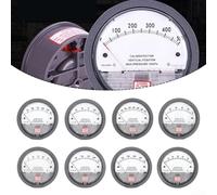 Manometro analogico manometro differenziale progettato per misurazioni stabili e precise della pressione dell'aria nelle industrie di purificazione e HVAC (0-750pa)