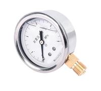 Manometro antisismico YTN-60 radiale riempito d'olio, antisismico e antiurto, compressore d'aria idraulico a gas, manometro for pompa d'aria 0-1,6 MPa(0-0.1MPa)