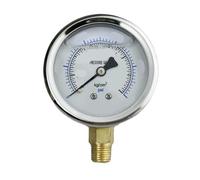 Manometro antiurto YN-60 filettatura 1/4PT(0-10kg/140psi)