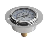Manometro Assiale Olio 14PT con Costruzione Lunga Durata Portata da 0 a 250KG