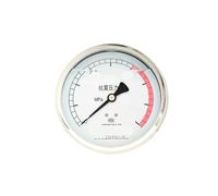 Manometro assiale resistente agli urti Compressore d'aria YN-100Z 0-1.6MPA filettatura M20 * 1.5(YN-100Z 0-2.5MPA)