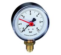 MANOMETRO ATT.POST. 1/4X6BAR CALEFFI