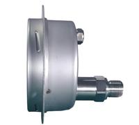 Manometro Axia AC220V con cassa in metallo con uscita relè 0,6 MPa - 40 MPa pressostato digitale a bassa pressione sovrapressione(A version thread,0-2.5Mpa)