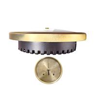 Manometro barometro - Misuratore di pressione atmosferica e umidità compatto 13,2x3,5 cm | Strumento di monitoraggio meteorologico per decorazioni per la casa, barche marine, viaggi in campeggio, atti