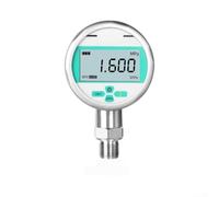 Manometro bidirezionale 100kPa Schermo LCD trasparente | Ammortizza le vibrazioni della tubazione, previene i picchi di lettura, ideale per pompe, compressori, ingranaggi idraulici