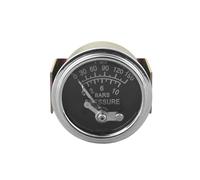 Manometro, Calibro meccanico a pressa 'olio da 2 "52mm 0-150PSI/0-10bar Pressa a pressione 'olio impostata manualmente allarmi Contatore auto Luce gialla 1/8NPT
