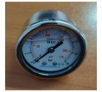 MANOMETRO CON GLICERINA ATTACCO POSTERIORE 1/8" BAR 0-16 per FRL COMPRESSORE