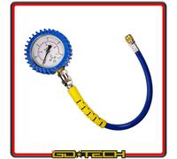 MANOMETRO CONTROLLO PRESSIONE PNEUMATICI MISURATORE GOMME 0-2.5 bar PRECISO 63mm