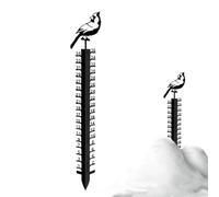 Manometro da Neve - Manometro a Forma di Cervo e, graziosa Decorazione Natalizia da Giardino, paletto in Metallo Fatto a Mano per misurare Le scrofe, Ornamento Invernale per Cortile, Prato