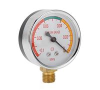 Manometro della mungitrice, osservare l'indice 5cm/2in Display Panel Mungitrice Vacuometro digitale Guscio in acciaio inossidabile per la misurazione dell'olio dell'acqua dell'aria