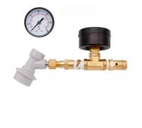 Manometro della valvola di rilascio del regolamento barile birra for la misurazione pressione(0-60 psi)
