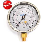 Manometro di alta pressione scale gas R32 e R410A a bagno di glicerina