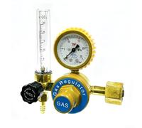 Manometro di Argon, regolatore del flussometro dell'argon con scala per l'uscita del gas, riduttore di pressione del gas dell'argon per il connettore del filo di saldatura