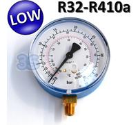 Manometro di bassa pressione scale gas R32 e R410A